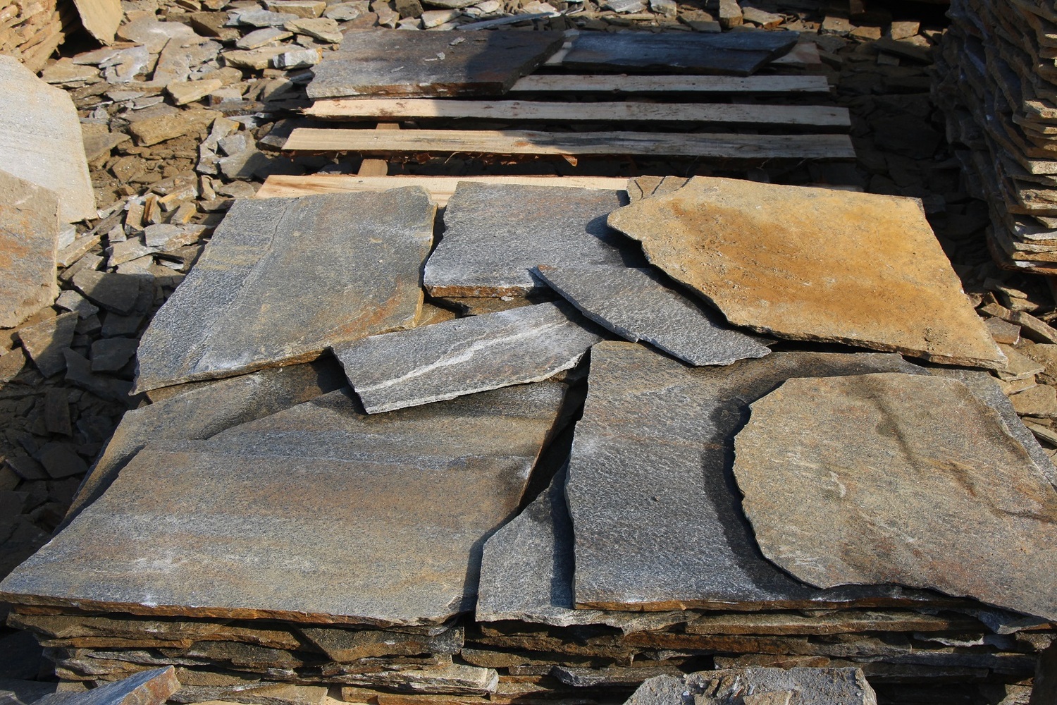 Плитняк, плита и бут 